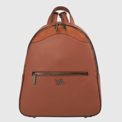 Verde Γυναικεία Τσάντα Πλάτης καμηλο 16-8092-camel