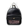 Verde Γυναικεια τσαντα πλατης backpack μαυρο animal print 16-8140-black