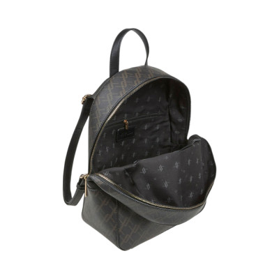Verde Γυναικεια τσαντα πλατης backpack μαυρο 16-8146-black - KalliopiSilver