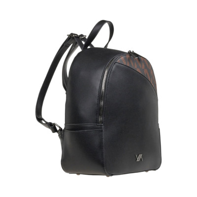 Verde Γυναικεια τσαντα πλατης backpack μαυρο 16-8186-black