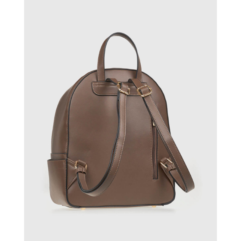 Verde Γυναικεία Τσάντα Πλάτης Καφέ 16-8186-brown - KalliopiSilver