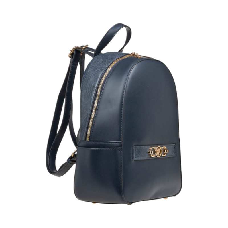 Verde Γυναικεια τσαντα πλατης backpack μπλε 16-8271-blue - KalliopiSilver