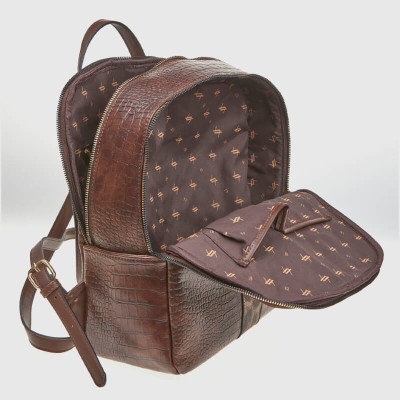 Verde Γυναικεία Τσάντα Πλάτης καφε 16-8317-brown Verde Γυναικεία Τσάντα Πλάτης καφε 16-8317-brown