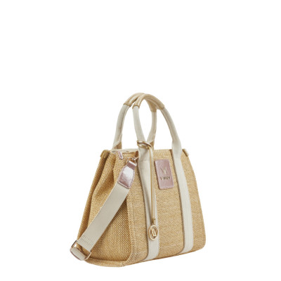 Verde Γυναικεία Τσάντα Ώμου Μπεζ 16-8423-BEIGE