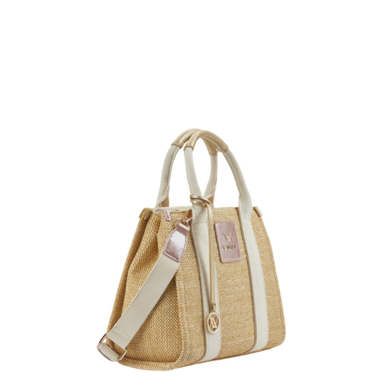Verde Γυναικεία Τσάντα Ώμου Μπεζ 16-8423-BEIGE
