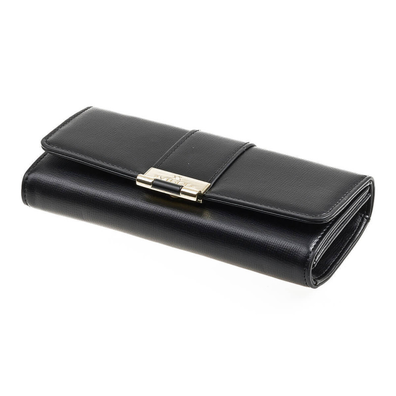 Verde Μεγάλο Γυναικείο Πορτοφόλι Μαύρο 18-1361-black - KalliopiSilver