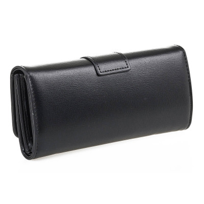 Verde Μεγάλο Γυναικείο Πορτοφόλι Μαύρο 18-1361-black - KalliopiSilver