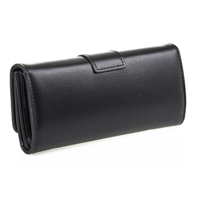 Verde Μεγάλο Γυναικείο Πορτοφόλι Μαύρο 18-1361-black - KalliopiSilver
