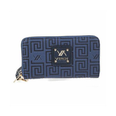 Verde Μεγαλο Γυναικείο Πορτοφόλι Μπλε 18-1379-blue