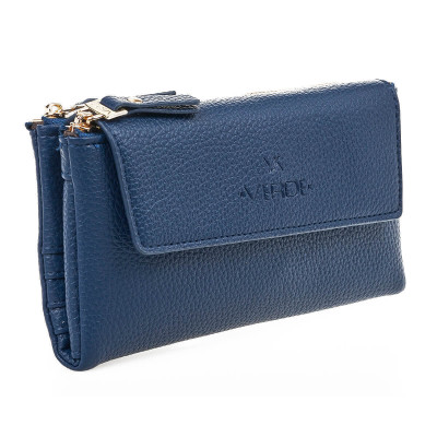 Verde Γυναικείο Πορτοφόλι Μεγαλο ΜΠΛΕ 18-1394-blue