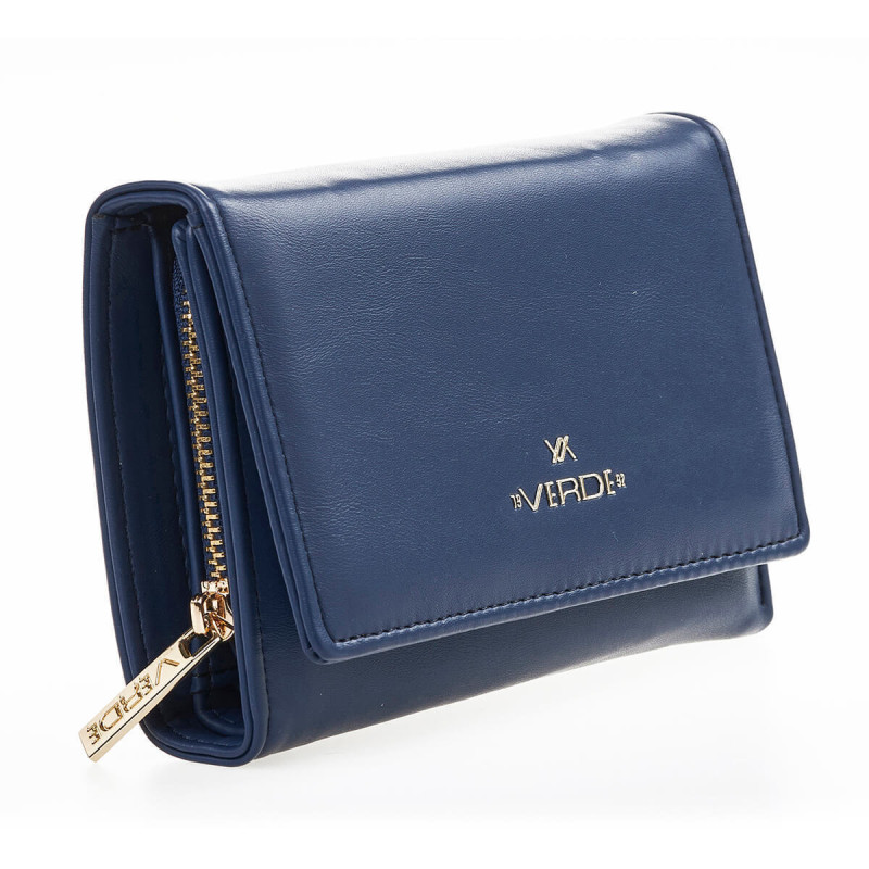 Verde Γυναικείο Πορτοφόλι ΜΠΛΕ 18-1405-blue - KalliopiSilver