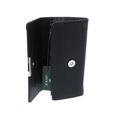 Verde Γυναικείο Πορτοφόλι ΜΑΥΡΟ 18-1434-black - KalliopiSilver