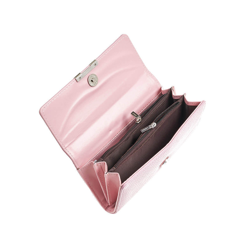 Verde Γυναικείο Πορτοφόλι ΡΟΖ 18-1434-pink - KalliopiSilver