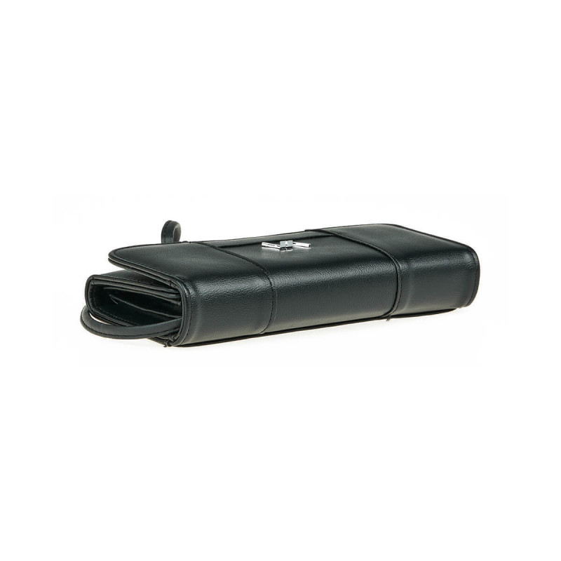 Verde Γυναικείο Πορτοφόλι ΜΑΥΡΟ 18-1438-black - KalliopiSilver
