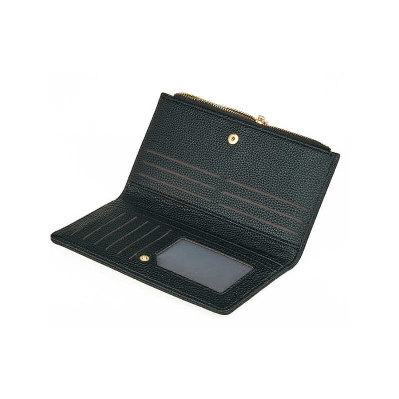Verde Γυναικείο Πορτοφόλι Μαυρο 18-1442-black - KalliopiSilver