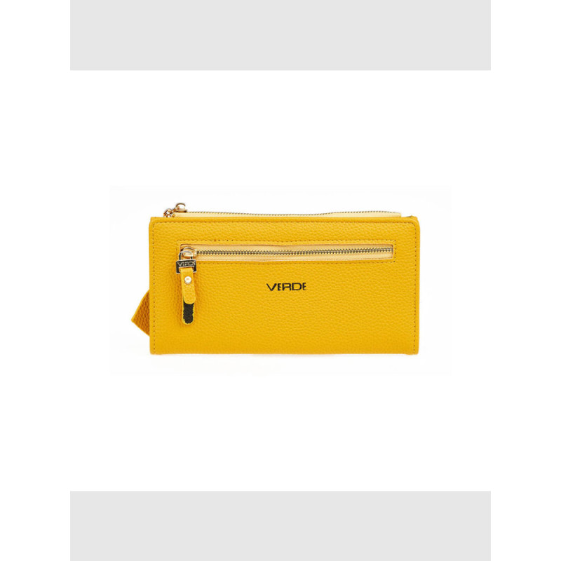Verde Μεγάλο Γυναικείο Πορτοφόλι κιτρινο  18-1442-yellow