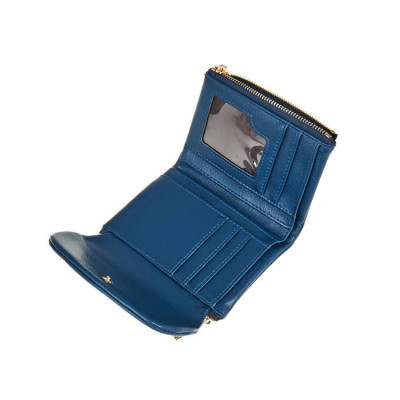 Verde Μικρό Γυναικείο Πορτοφόλι Μπλε 18-1466-blue
