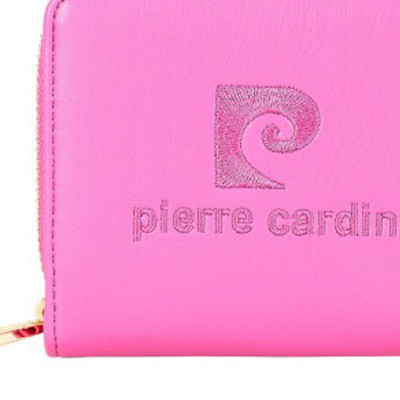 Pierre Cardin Γυναικειο Πορτοφόλι μικρο φουξια με φερμουαρ 2116-ARTE03 - KalliopiSilver