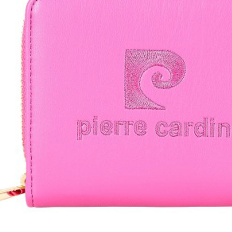 Pierre Cardin Γυναικειο Πορτοφόλι μικρο φουξια με φερμουαρ 2116-ARTE03 - KalliopiSilver