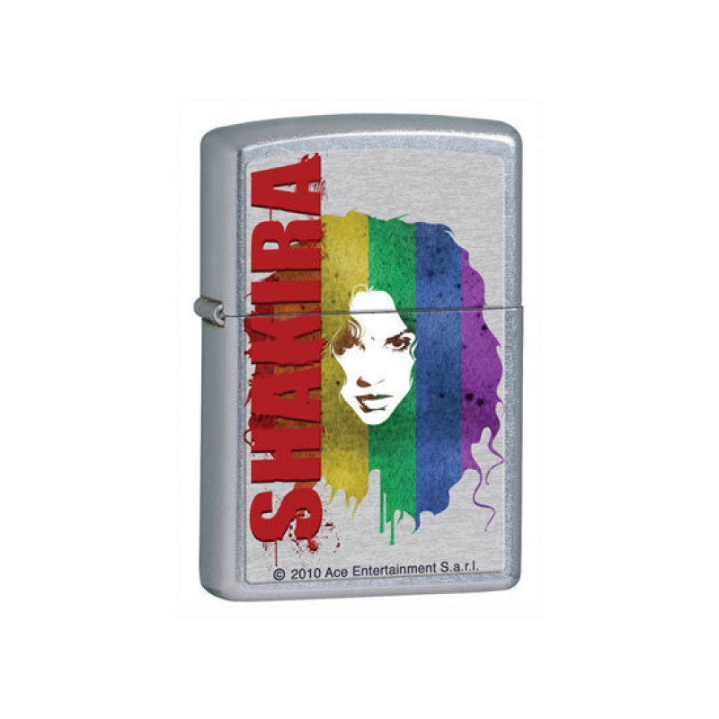 Αναπτήρας Zippo 28028 Shakira Street Chrome - KalliopiSilver