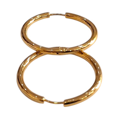 Γυναικεια σκουλαρικια από ατσαλι χρυσοι Κρίκοι 3x36mm303100443-136 Γυναικεια σκουλαρικια από ατσαλι χρυσοι Κρίκοι 3x36mm303100443-136