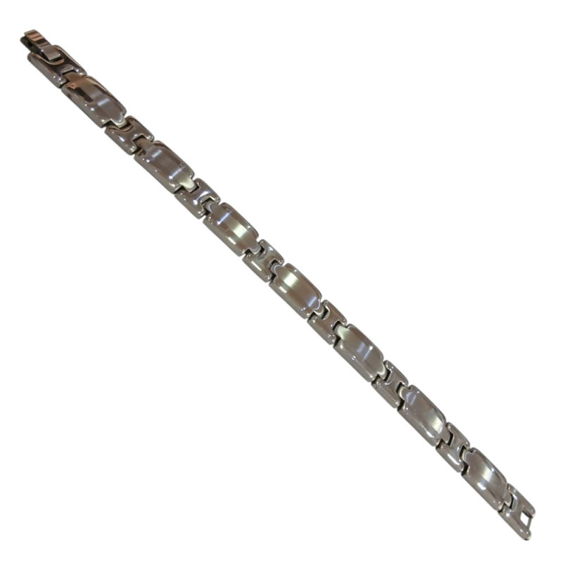 Kalliopisilver Ανδρικο βραχιολι ατσαλι ασημι 1χ21cm 306100323 Kalliopisilver Ανδρικο βραχιολι ατσαλι ασημι 1χ21cm 306100323