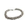 Kalliopisilver Ανδρικο βραχιολι ατσαλι ασημι 1χ23cm 306101297-001