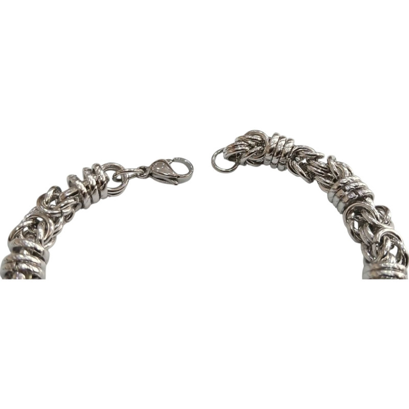 Kalliopisilver Ανδρικο βραχιολι ατσαλι ασημι 1χ23cm 306101297-001 Kalliopisilver Ανδρικο βραχιολι ατσαλι ασημι 1χ23cm 306101297-001