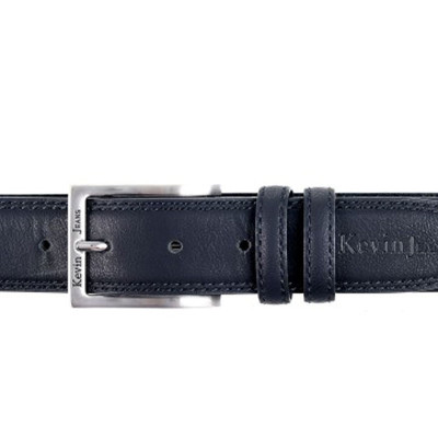 Ανδρική Δερμάτινη Ζώνη Kevin Jeans Μαύρη από Γνήσιο Δέρμα 3435-GG02-black Ανδρική Δερμάτινη Ζώνη Kevin Jeans Μαύρη από Γνήσιο Δέρμα 3435-GG02-black