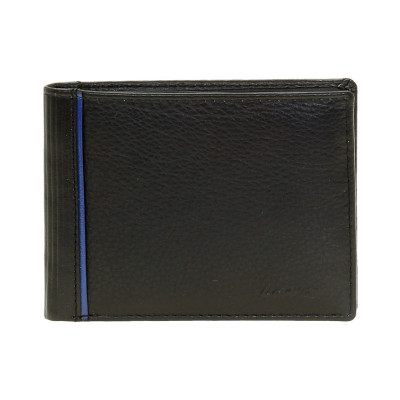 Ανδρικό Δερμάτινο Πορτοφόλι με RFID Lavor-1-3752-black 