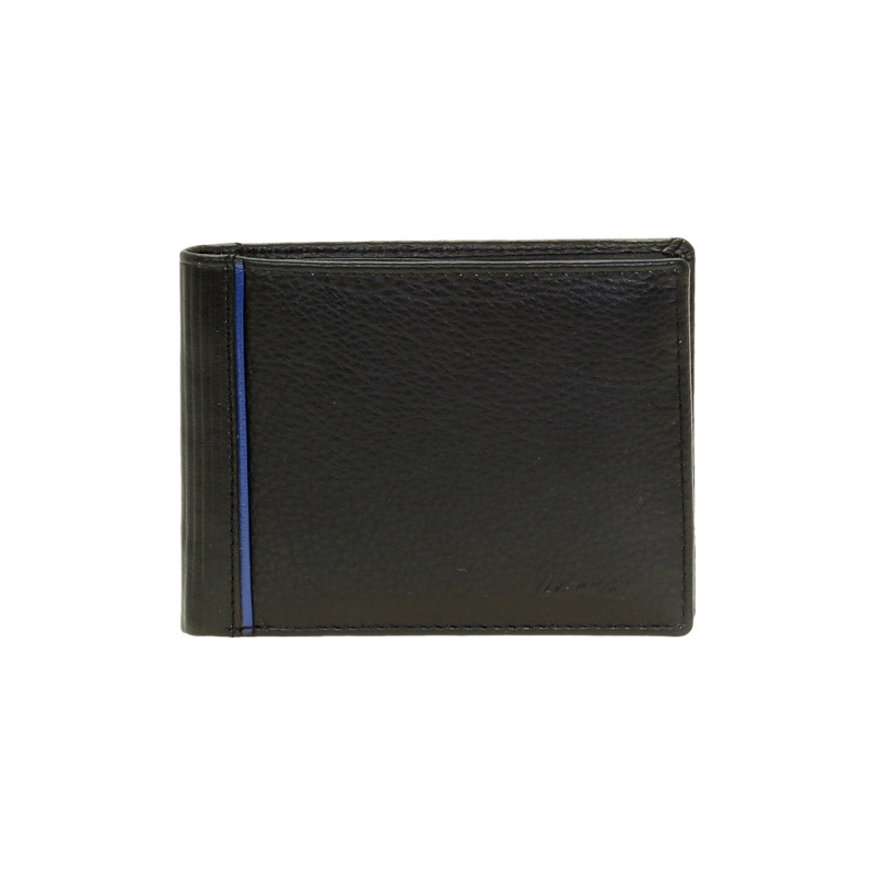 Ανδρικό Δερμάτινο Πορτοφόλι με RFID Lavor-1-3752-black - KalliopiSilver
