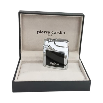 Αναπτήρας PIERRE CARDIN Υγραερίου μικρος ασημι μαυρο χρωμα 5χ4,5χ1cm 45450-500 - KalliopiSilver Αναπτήρας PIERRE CARDIN Υγραερίου μικρος ασημι μαυρο χρωμα 5χ4,5χ1cm 45450-500 - KalliopiSilver