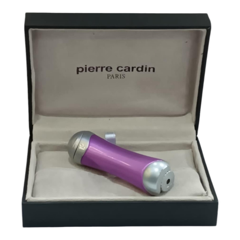 Αναπτήρας PIERRE CARDIN μωβ χρωμα Υγραερίου Αντιανεμικός 8χ2cm 45452-200 - KalliopiSilver