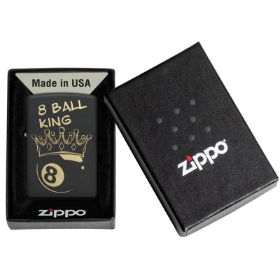 Αναπτήρας Zippo 46291 Λαδιού Αντιανεμικός Billiards Champion Design - KalliopiSilver