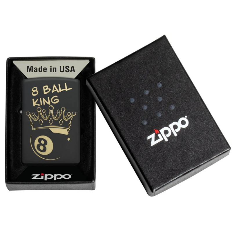 Αναπτήρας Zippo 46291 Λαδιού Αντιανεμικός Billiards Champion Design - KalliopiSilver
