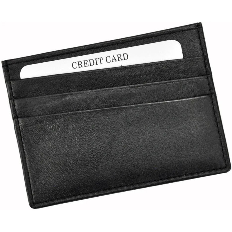 Pierre Cardin Καρτοθήκη από Γνήσιο Δέρμα με RFID 475-TILAK42-black - KalliopiSilver