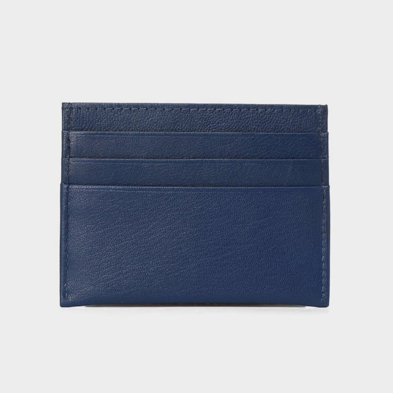 Pierre Cardin Καρτοθήκη από Γνήσιο Δέρμα μπλε με RFID 475-TILAK42-blue - KalliopiSilver