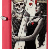 Αναπτήρας Zippo 48624 σε Κόκκινο χρώμα Skull King Queen