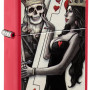 Αναπτήρας Zippo 48624 σε Κόκκινο χρώμα Skull King Queen