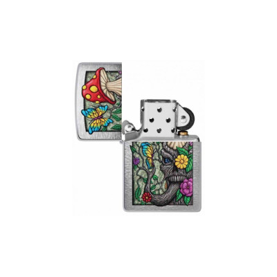 Αναπτήρας Zippo 48635 Freaky Nature Mushroom Village Design - KalliopiSilver
