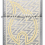 Αναπτήρας Zippo 48635 Tread Flame Design, Steel, Ασημί
