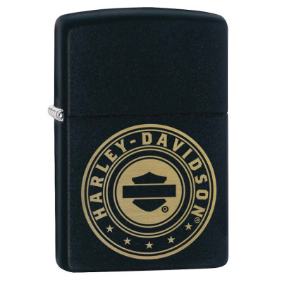 Αναπτήρας Zippo 49197 σε μαυρο χρώμα Harley-Davidson design