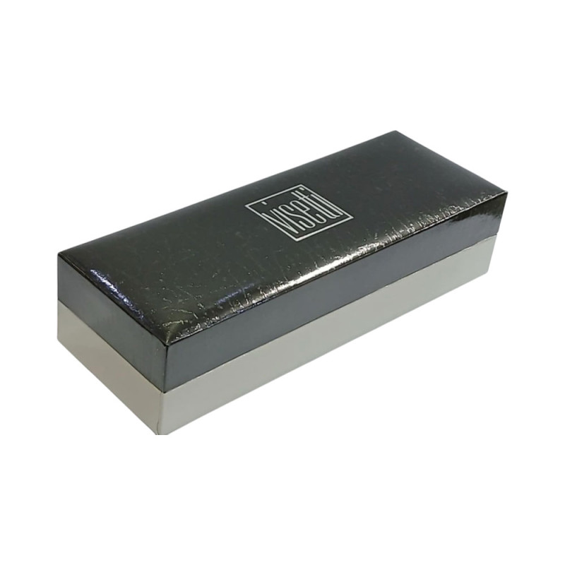 Μεταλλικό Στυλό Visetti ασημι μαυρο 4O-PE024SB - KalliopiSilver