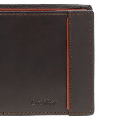 Ανδρικο Δερμάτινο Πορτοφόλι με RFID LAVOR-5114-BROWN - KalliopiSilver
