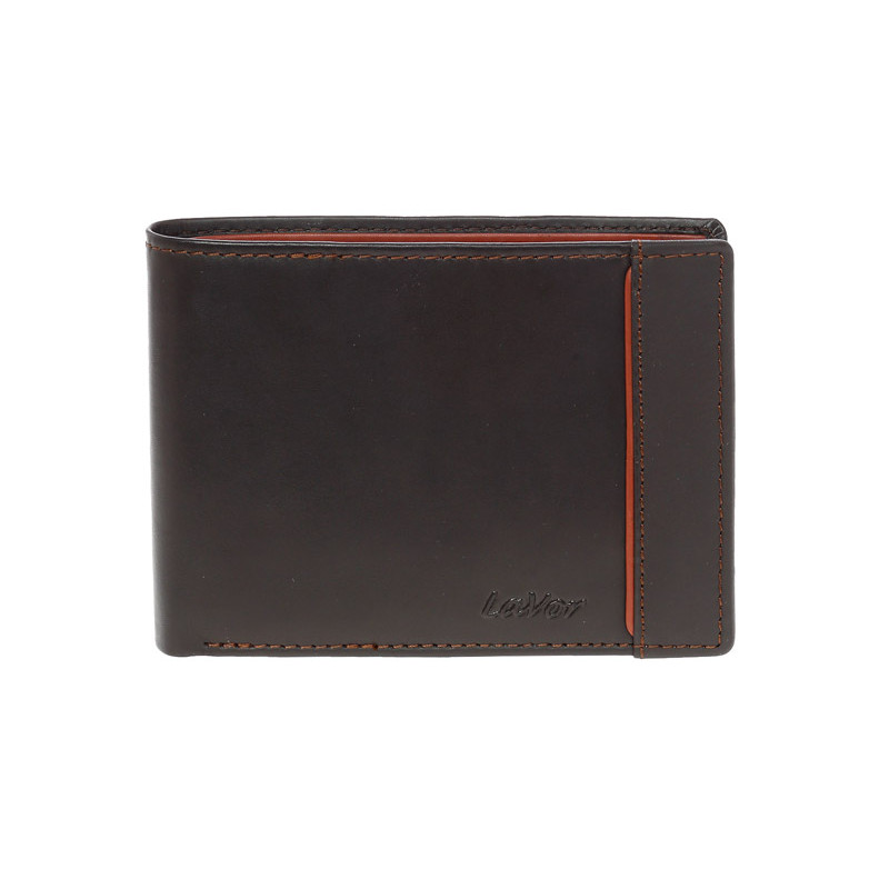 Ανδρικο Δερμάτινο Πορτοφόλι με RFID LAVOR-5114-BROWN - KalliopiSilver
