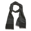 Verde Ανδρικό Κασκόλ Μαύρο 59-0059-BLACK