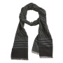 Verde Ανδρικό Κασκόλ Μαύρο 59-0059-BLACK