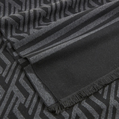 Verde Ανδρικό Κασκόλ Μαύρο 59-0059-BLACK - KalliopiSilver