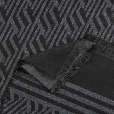 Verde Ανδρικό Κασκόλ Μαύρο 59-0059-BLACK - KalliopiSilver