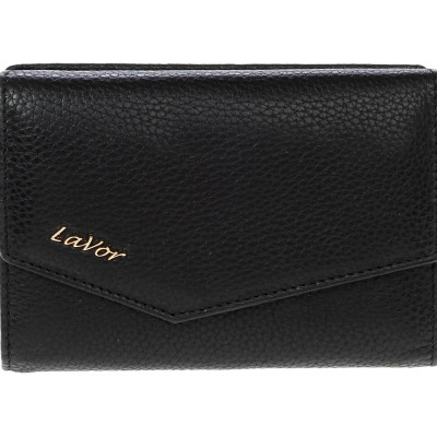 Γυναικειο δερματινο πορτοφολι lavor 6000 BLACK